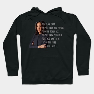 Kamala is black girl magic Hoodie